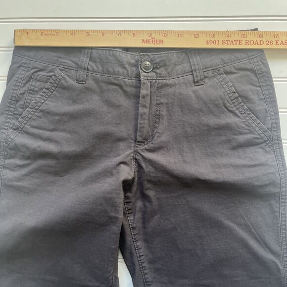 Eddie Bauer Women's Pants Size 4 Gray  Mid Rise Relaxed Fit - Picture 3 of 14